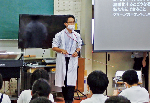 小学校への脱温暖化出前講座