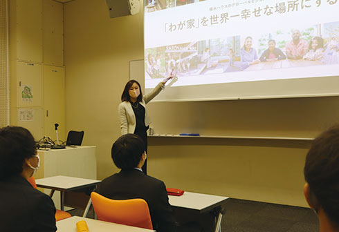 本学合同企業説明会にて