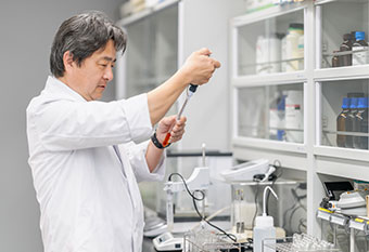 研究の様子