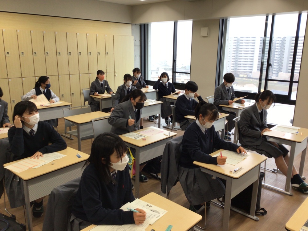 模試と友達と雨と 高校ブログ 22年3月 広島修道大学ひろしま協創中学校 高等学校