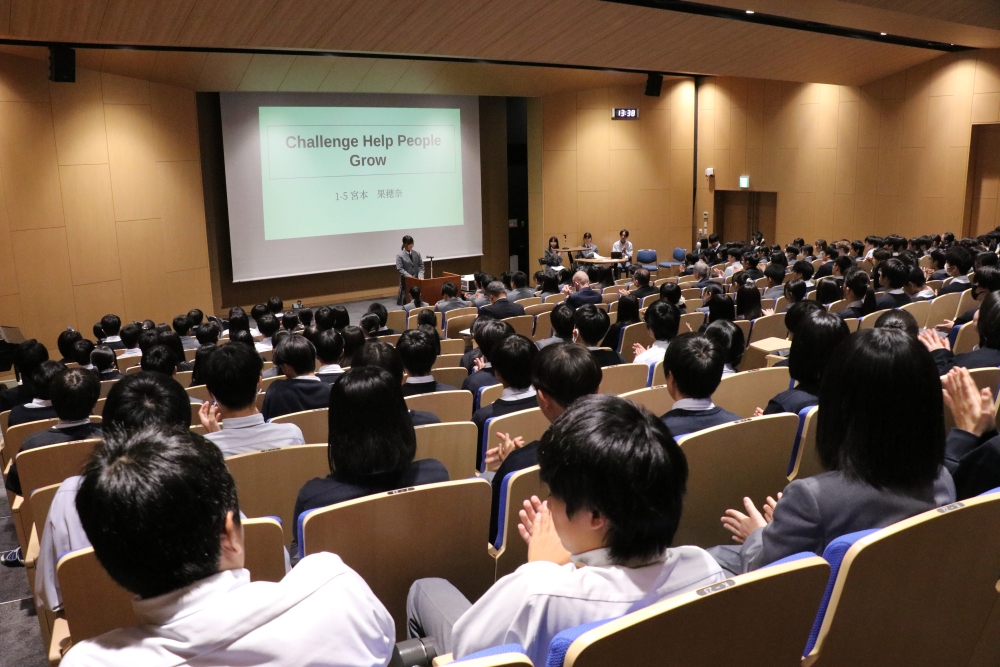 高校1年生「Kyoso Presentation Contest+ Grade1」を開催しました